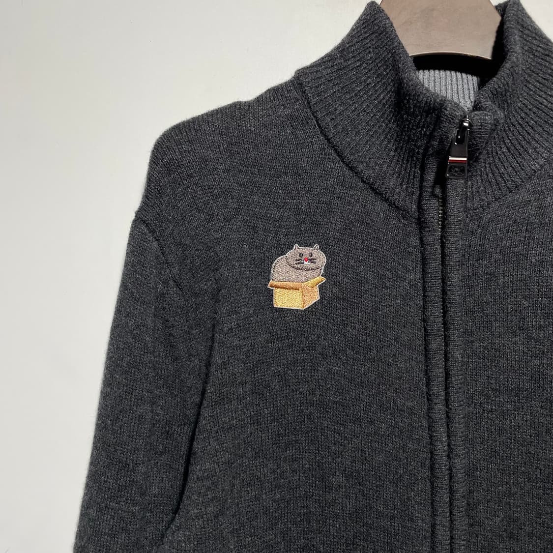 타미힐피거 니트 집업 상품이미지2