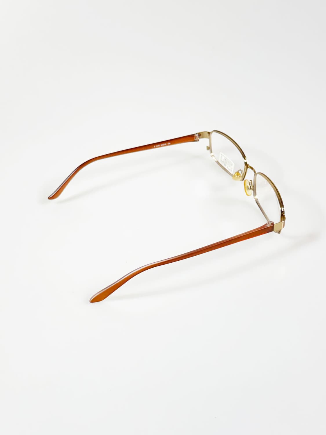 EPILOGUE 골드 슬림 스퀘어 메탈 빈티지 안경 상품이미지4