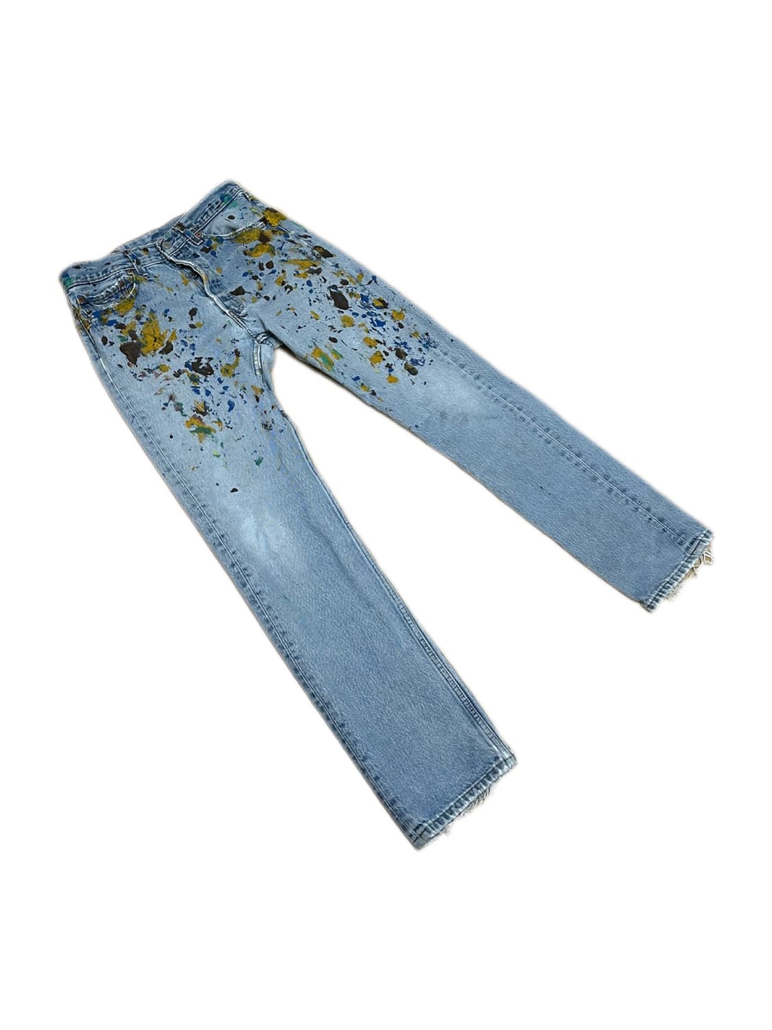 리바이스 90s 501xx 페인팅 데님팬츠 상품이미지1