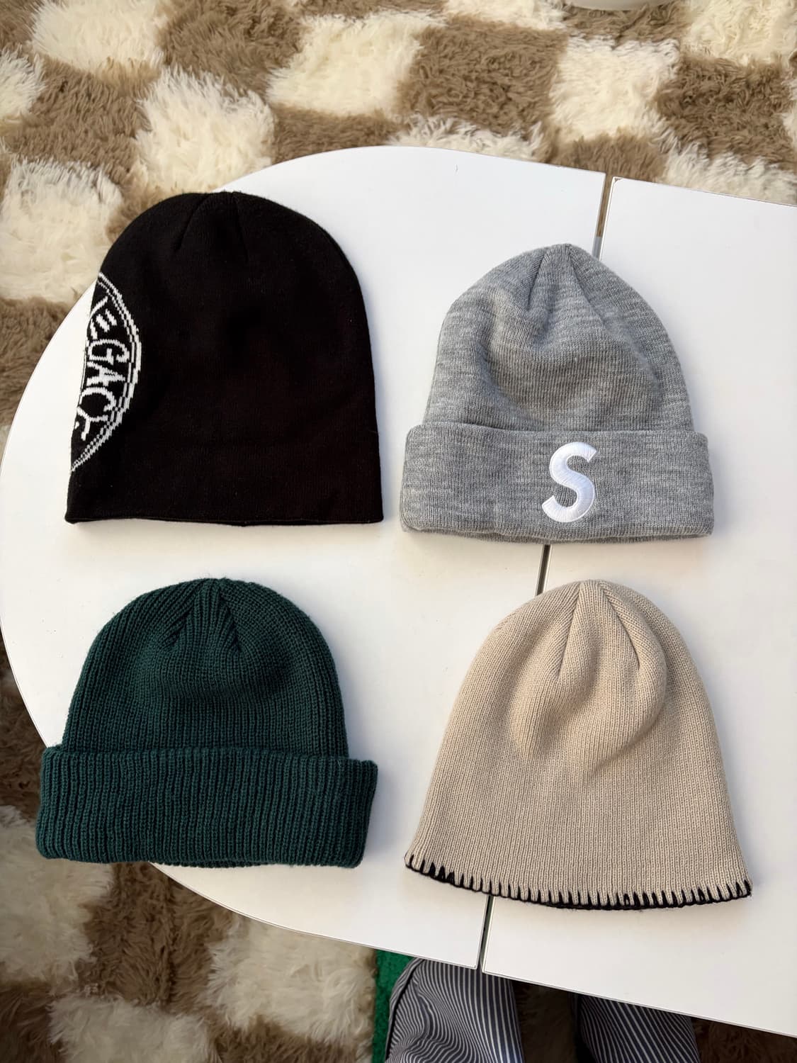 슈프림 콜라보 비니 그레이컬러 상품이미지3