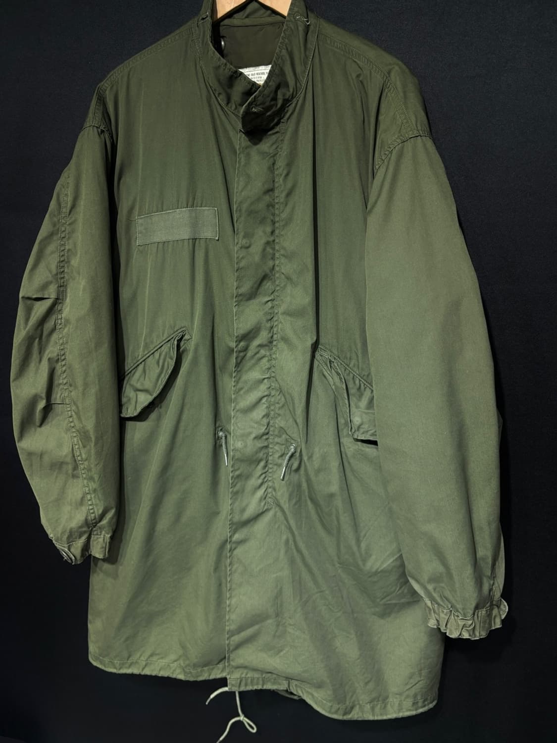 M-65 피쉬테일 개파카 스몰 상품이미지2