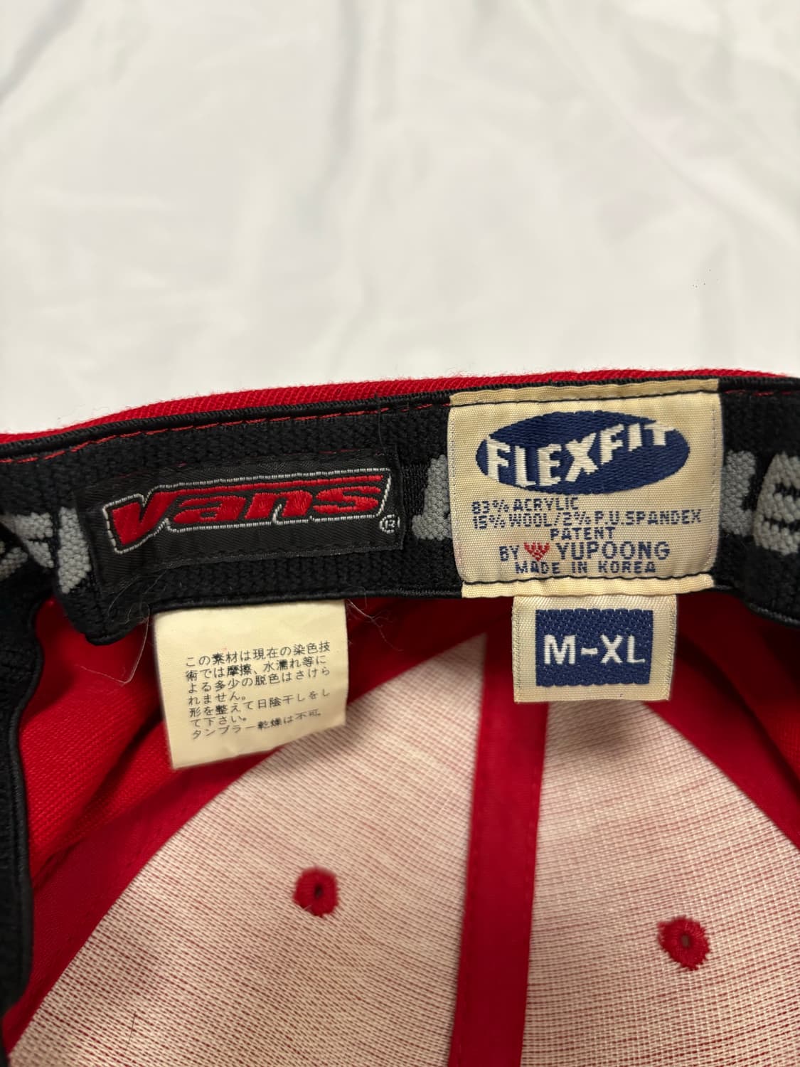 old vans logo ball cap made in korea 상품이미지6
