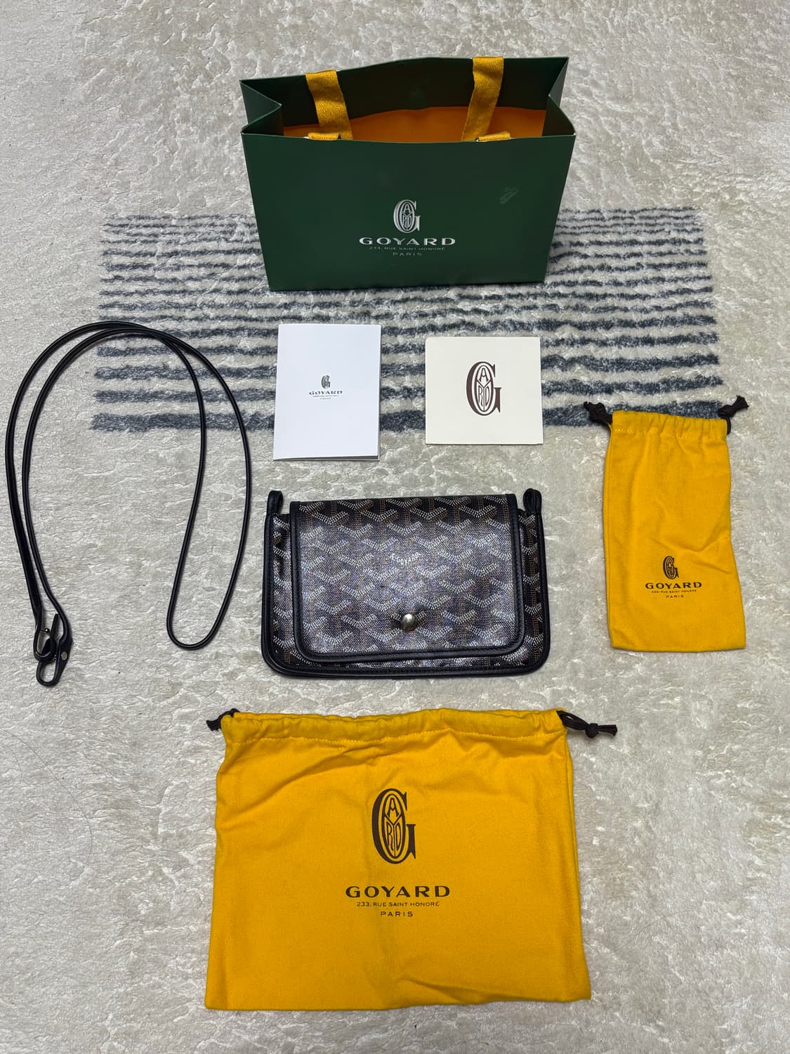 고야드 플뤼메 블랙 상품이미지1