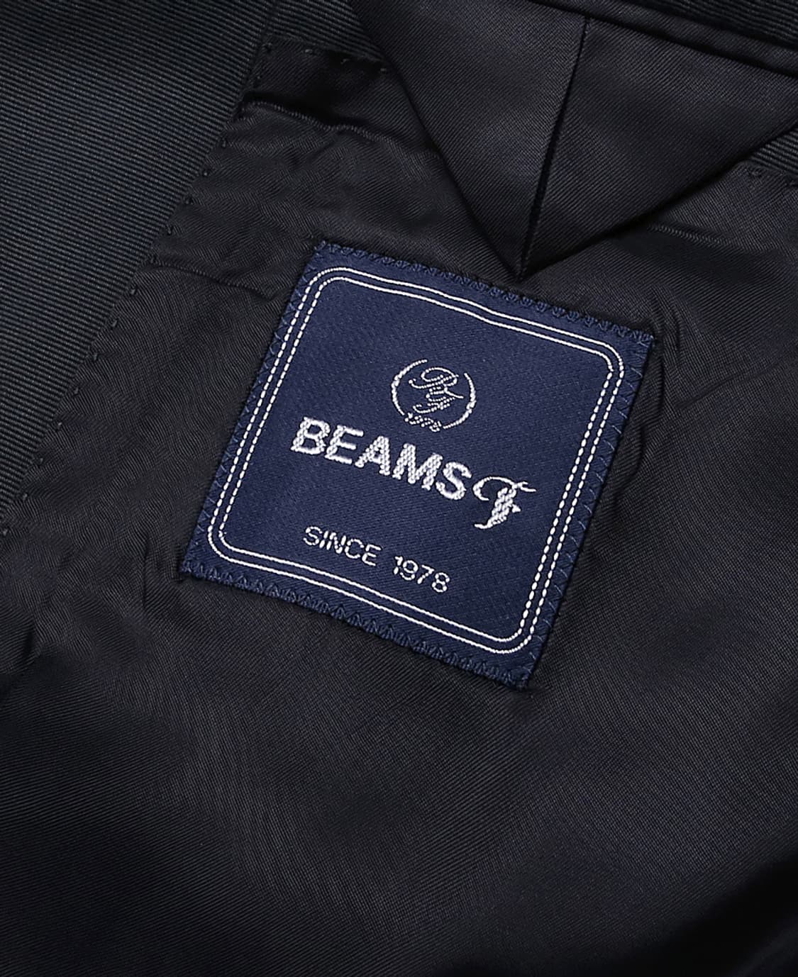 빔즈 에프 [Beams F] 페이드 네이비 트윌 코튼 스탠다드 스포츠자켓 상품이미지6