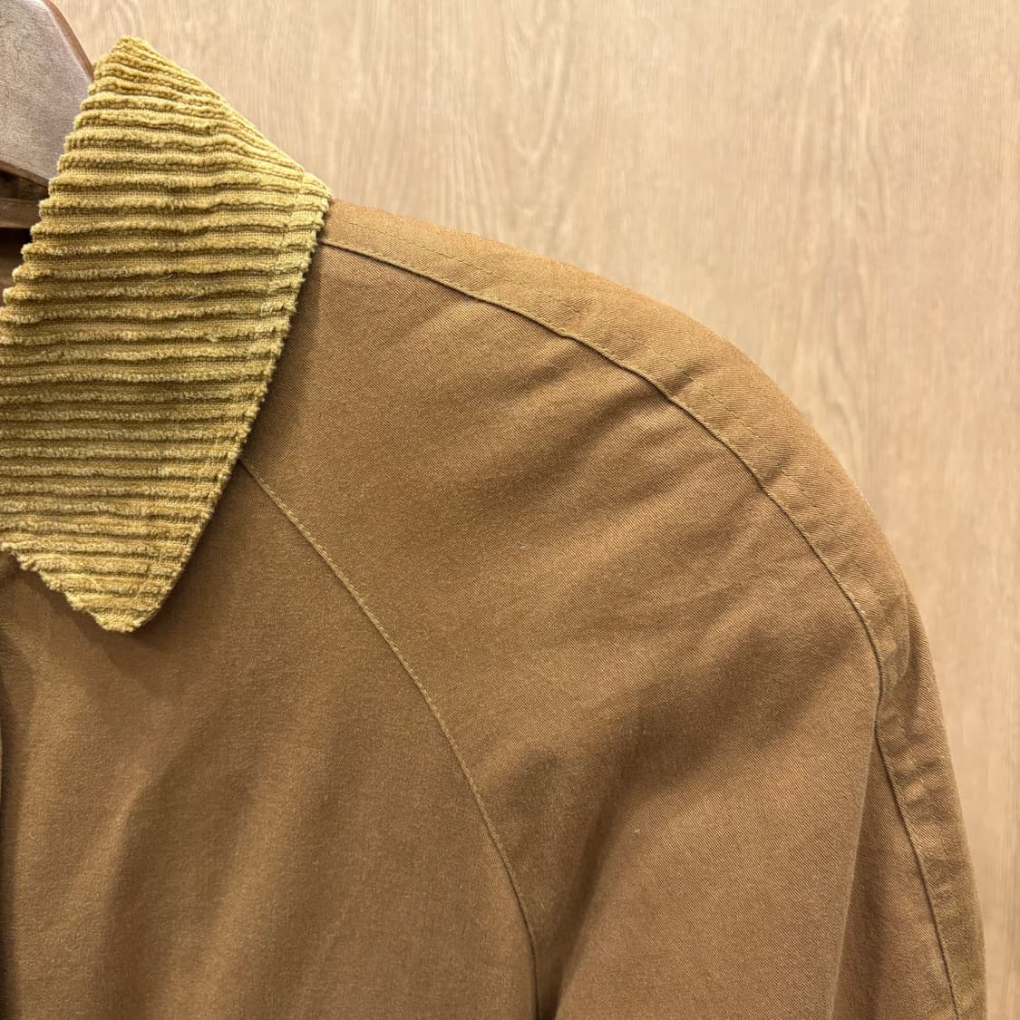 도나카란 뉴욕 블레이저 코트 싱글 브레스티드 노치드 라펠 디테일 브라운 상품이미지7