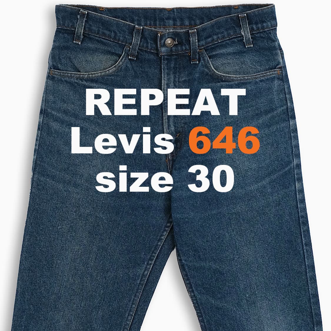 리바이스 646 오렌지탭 80sUSA OR6463102 상품이미지1