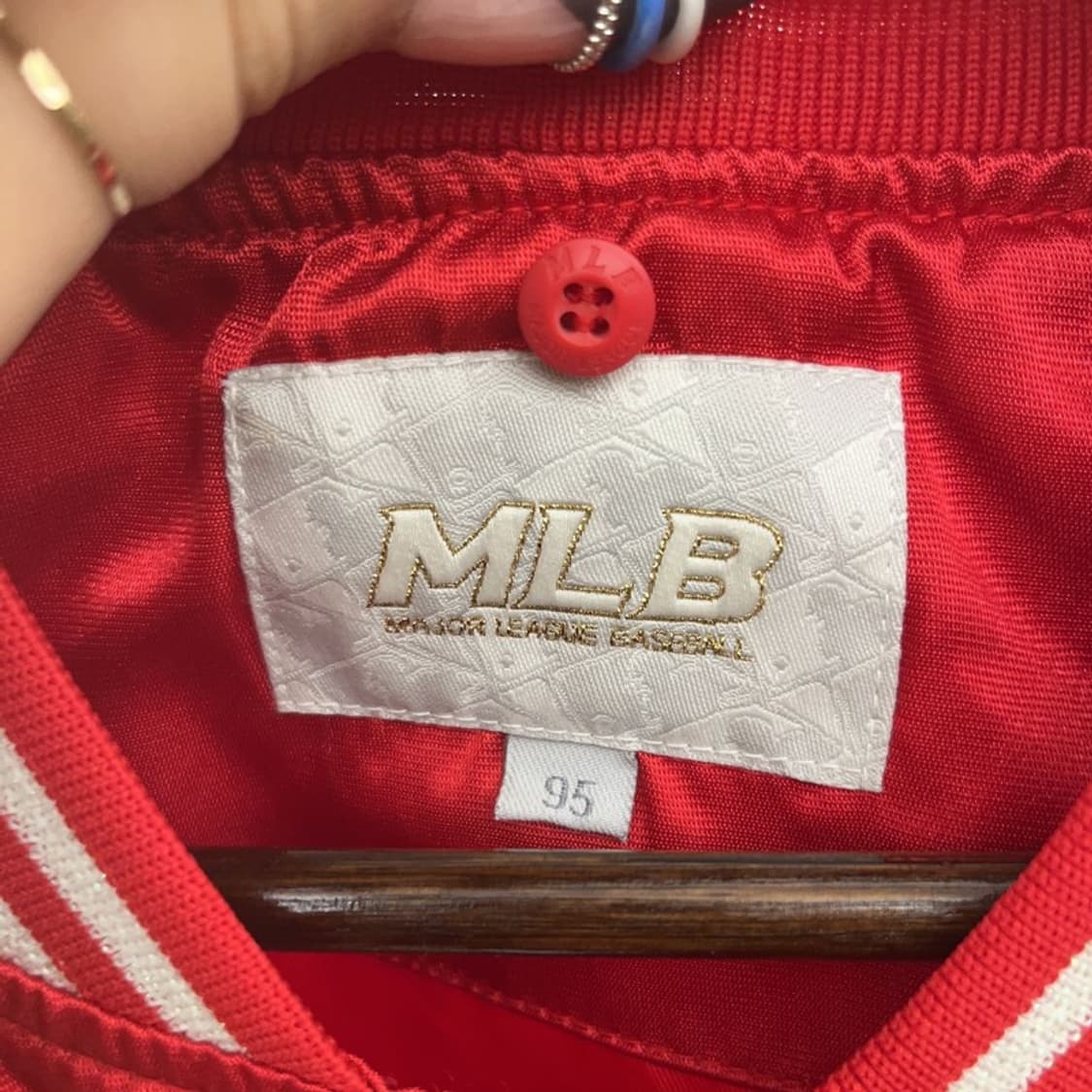 MLB 휴스턴 애스트로스 유니크 새틴 바시티 자켓 95 C07777 상품이미지5