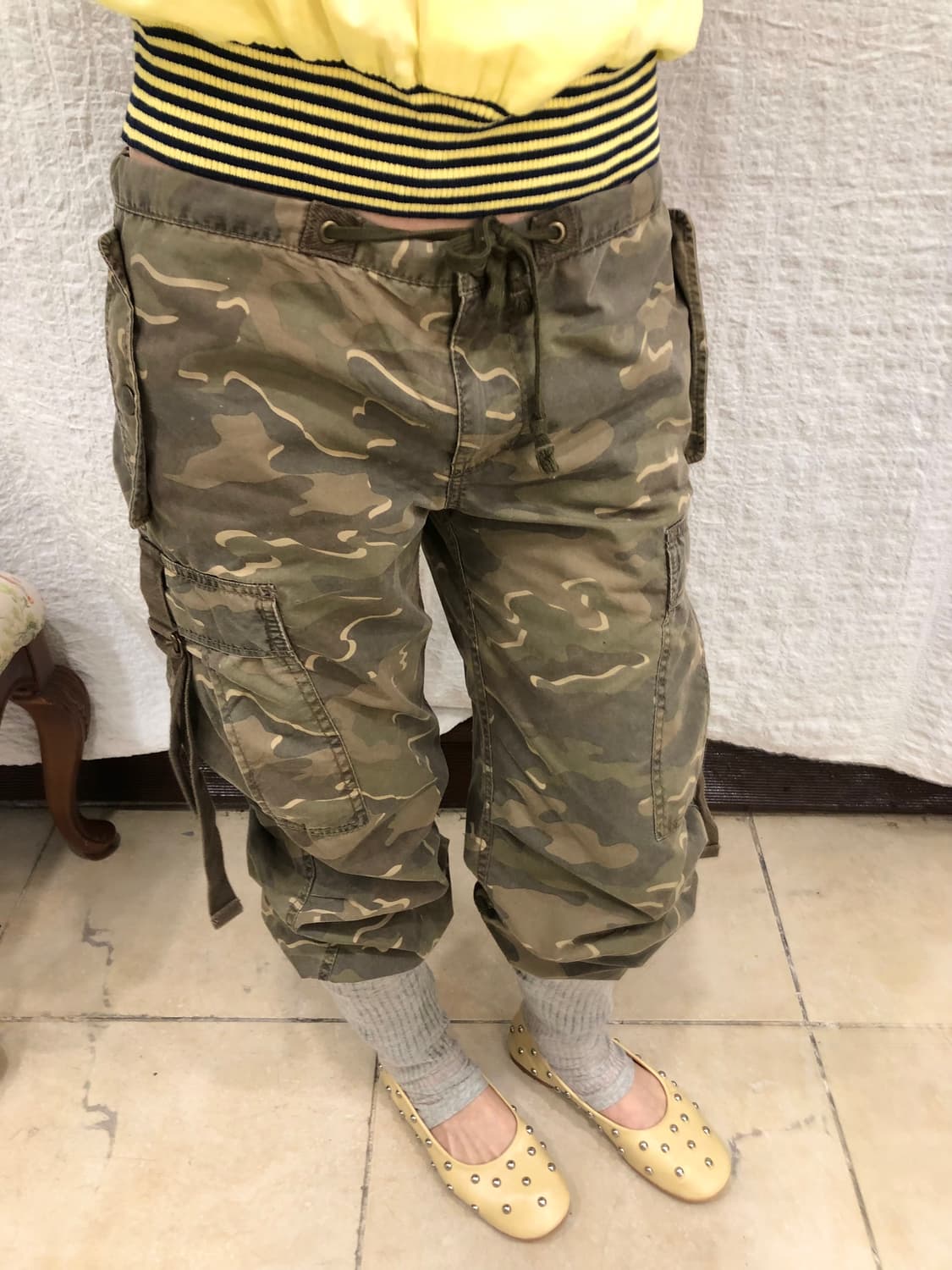 Camo string casual pants 상품이미지6
