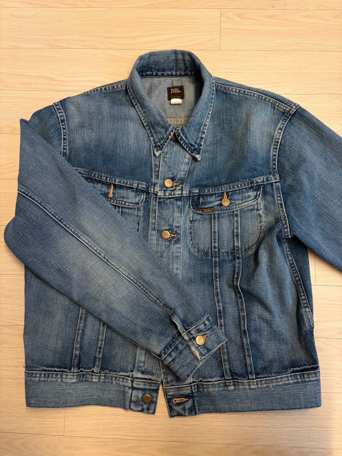 [L] 더블알엘 RRL lot271 리랜드 블루 상품이미지2