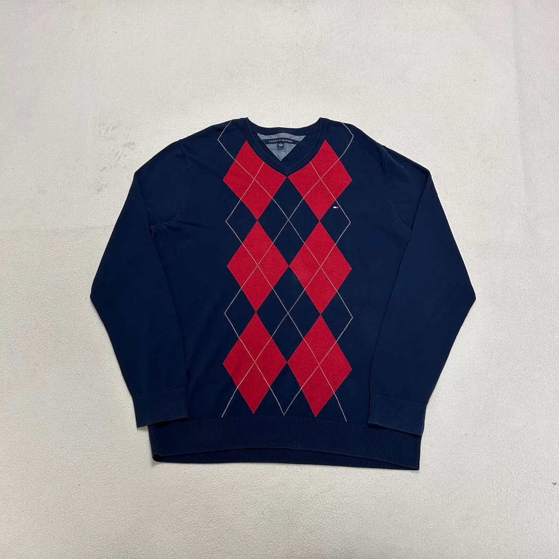 Tommy Hilfiger argyle knit 상품이미지4