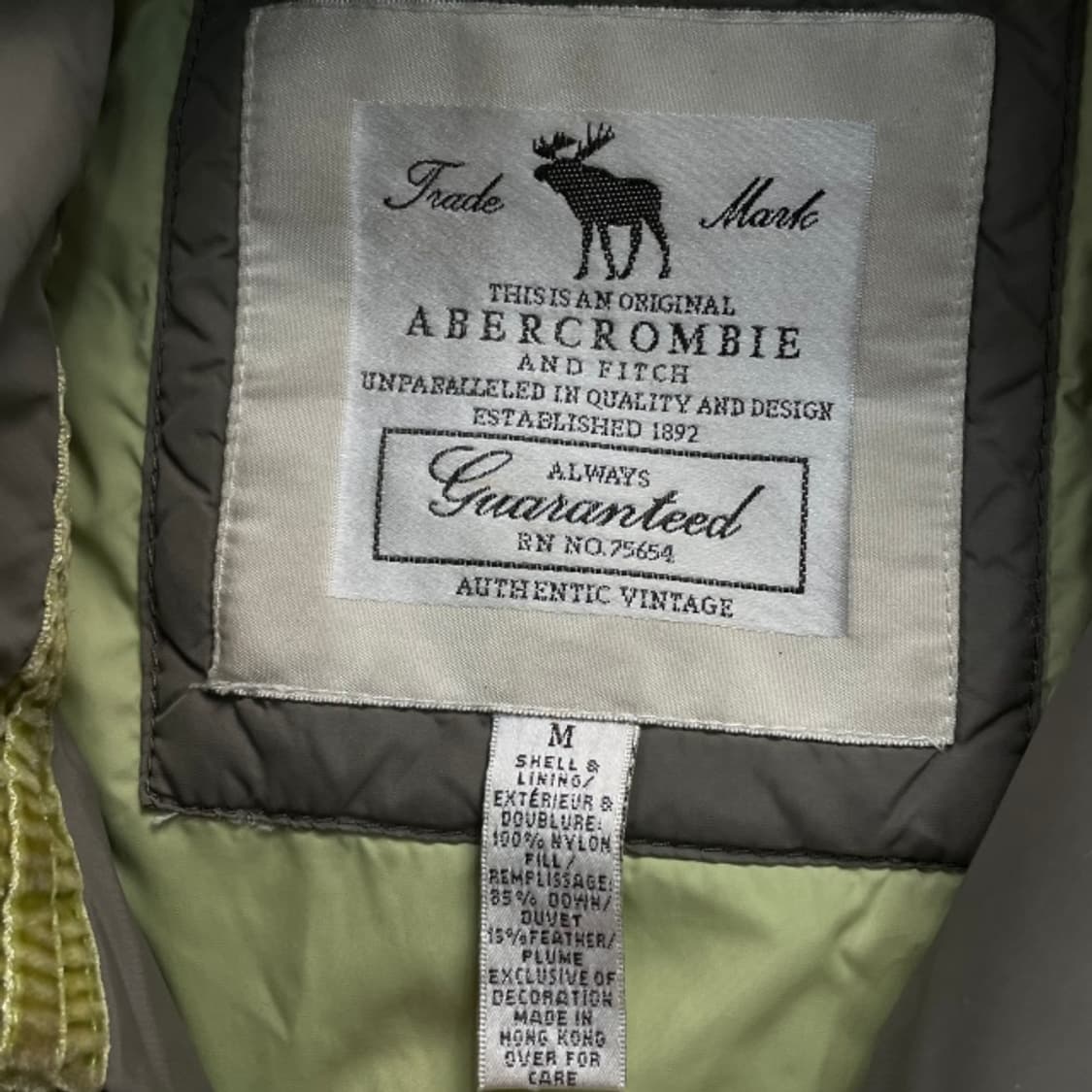 95 아베크롬비 패딩조끼 상품이미지3