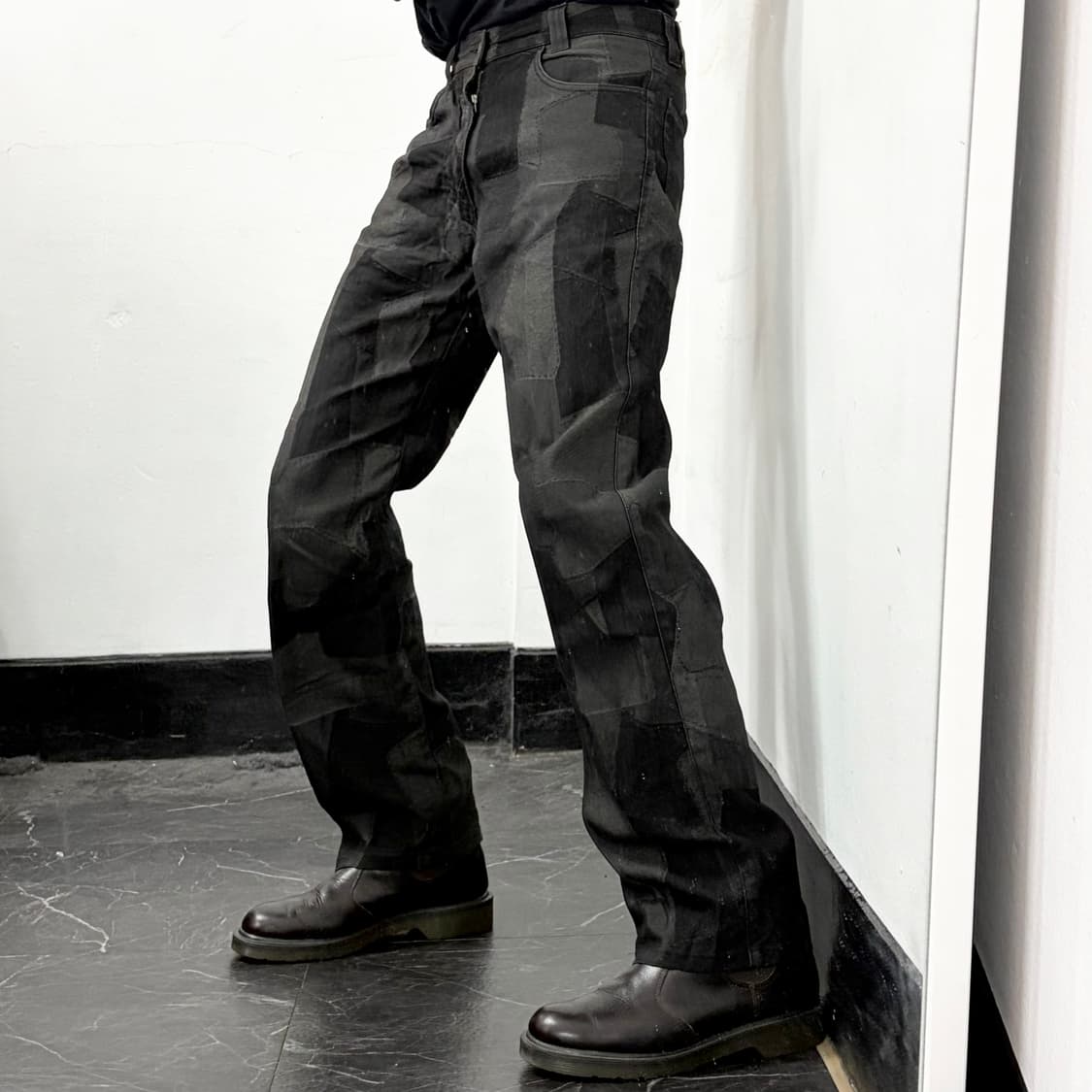 베르사체 클래식 패치워크 데님 팬츠 상품이미지1