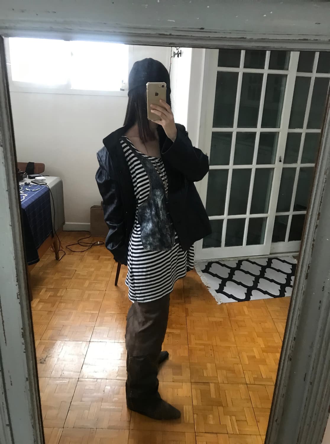 vintage leather jacket 상품이미지2