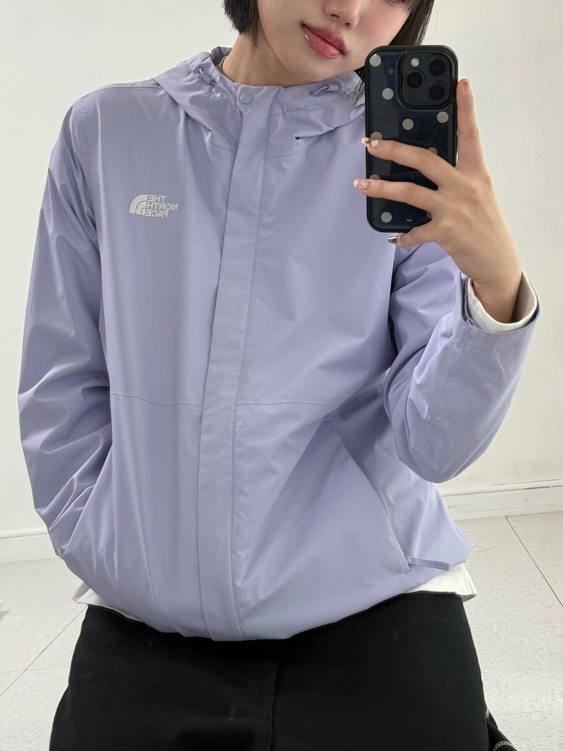 노스페이스 라이트 퍼플 바람막이 상품이미지2