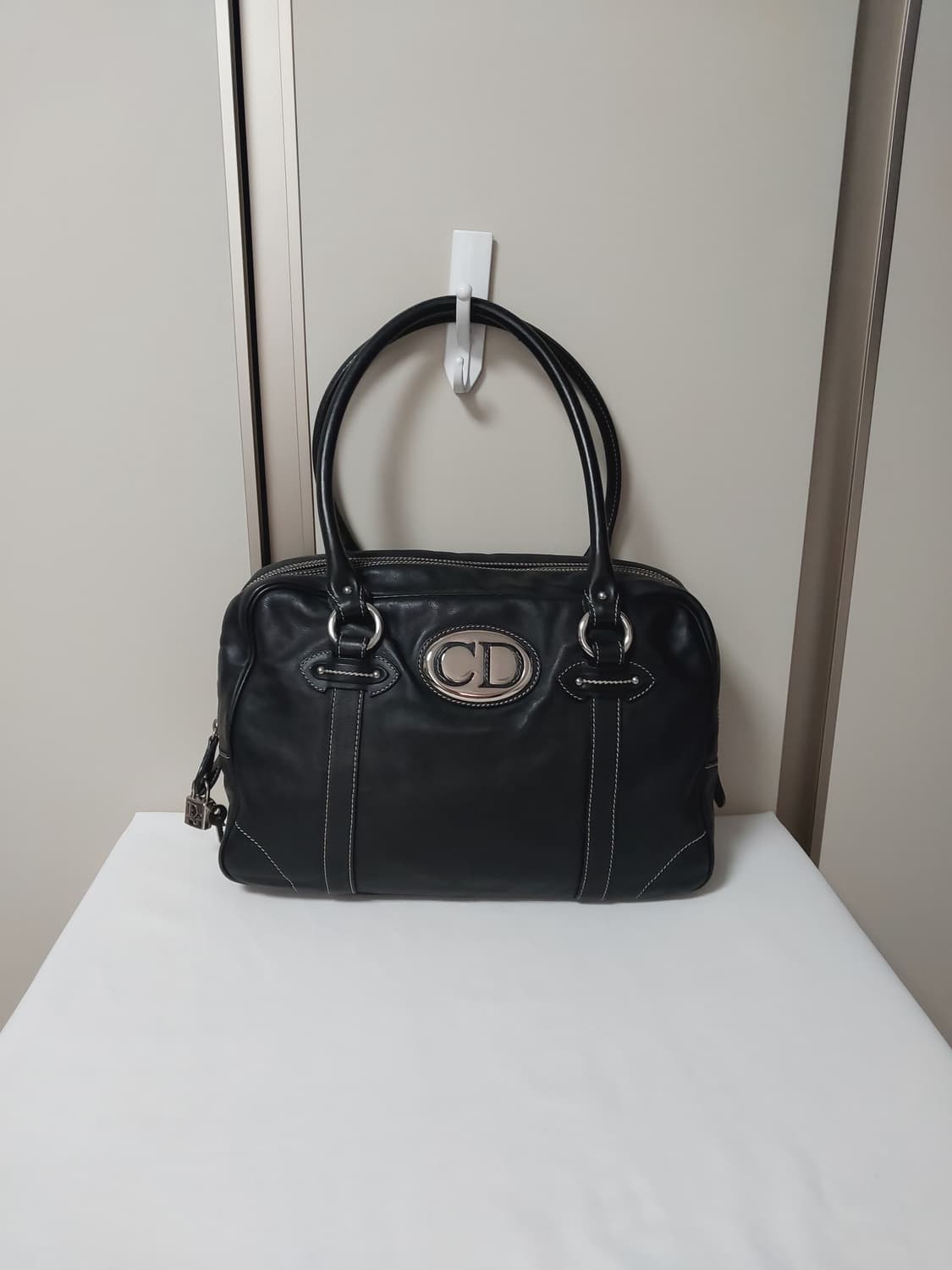 크리스찬 디올 은장 CD로고 숄더백 상품이미지1