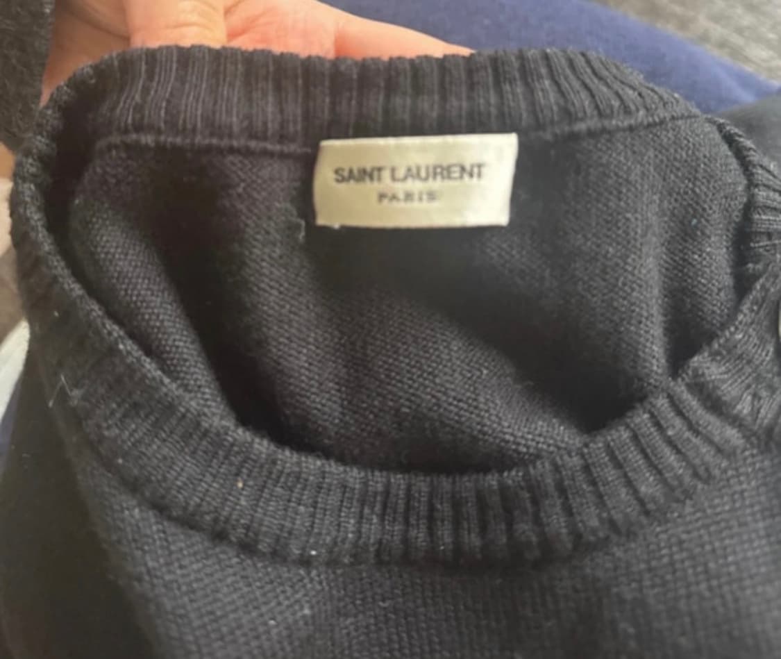 생로랑 니트 L사이즈 상품이미지3