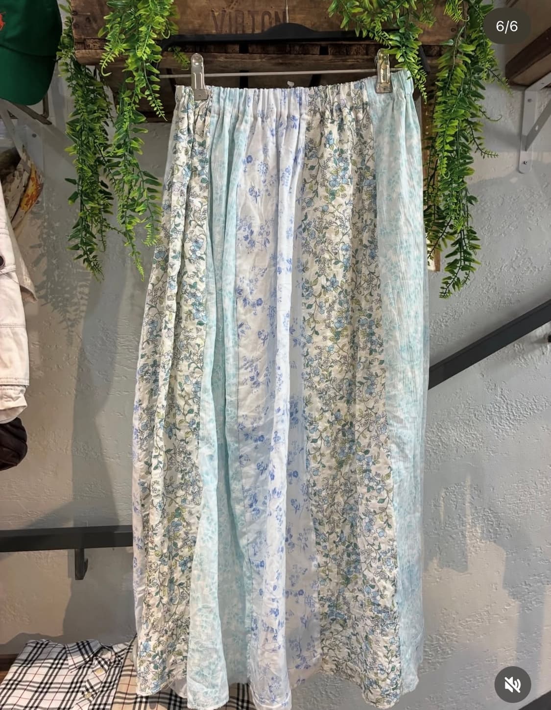 빈티지 소라 그레이 플라워 코디세트  상품이미지6