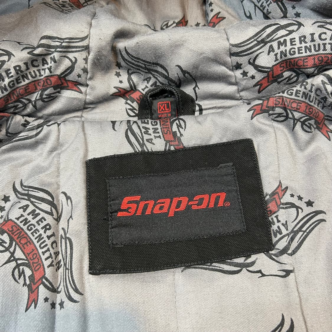 XL) 스냅온 SNAP-ON USA 블랙 액티브 후드 자켓 상품이미지9