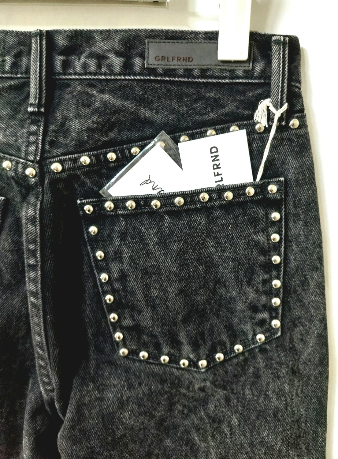 걸프렌드 크롬 흑 청바지 27 상품이미지1