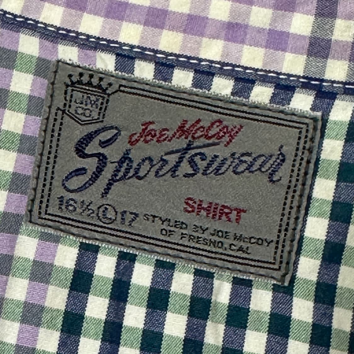 조맥코이 크레이지 패턴 B.D 워크 셔츠 L 사이즈 상품이미지5