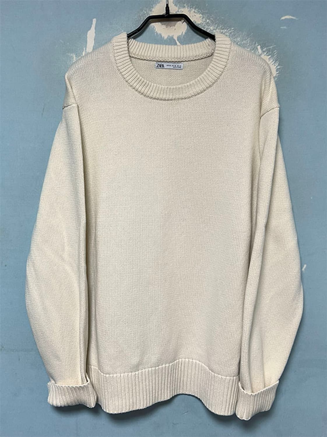 ZARA 자라 남자 니트티셔츠 겨울 XXL 110 상품이미지1