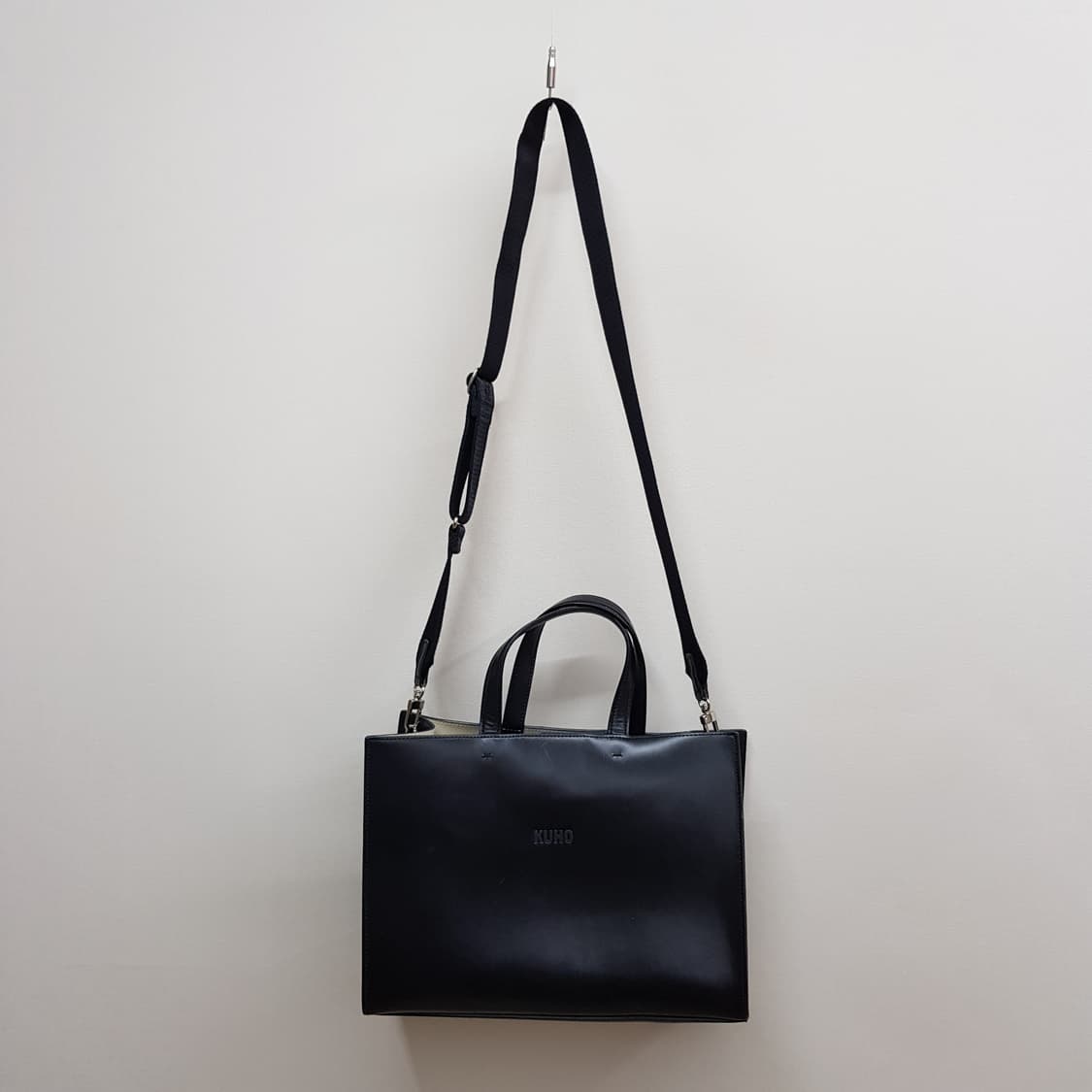 KUHO 구호 2023 소가죽 투웨이 토트백  크로스백 상품이미지1
