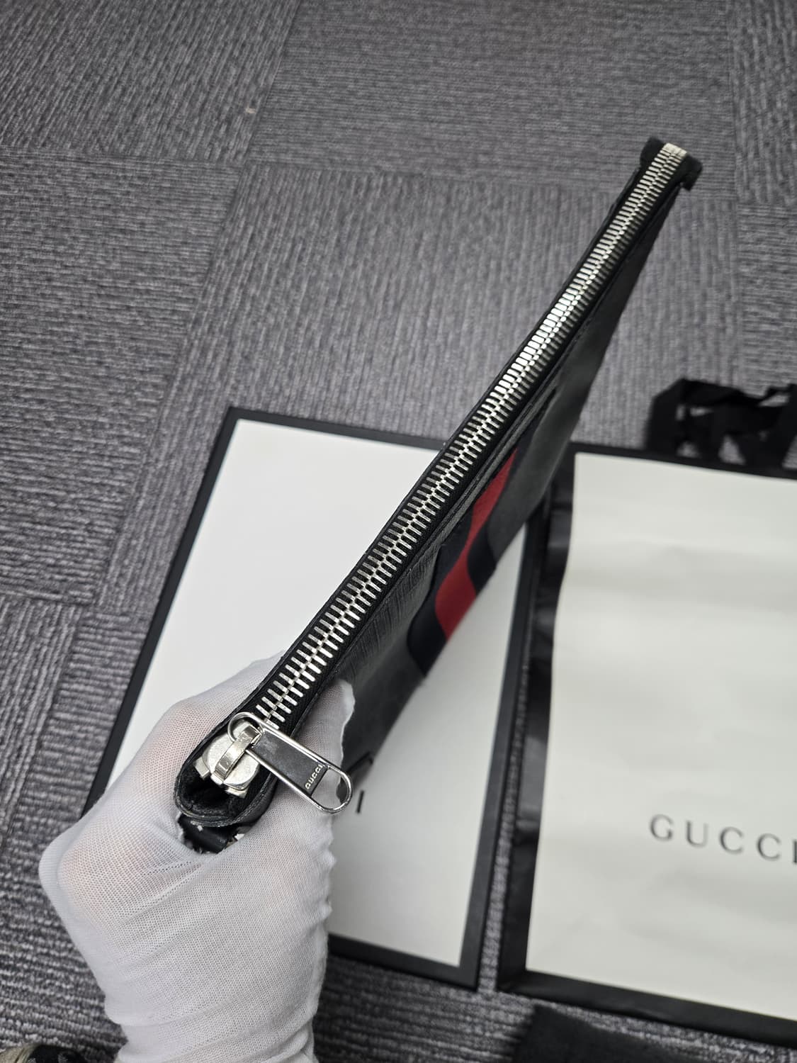 [특가][정품] 구찌 웹삼선 보야주 클러치백 상품이미지6