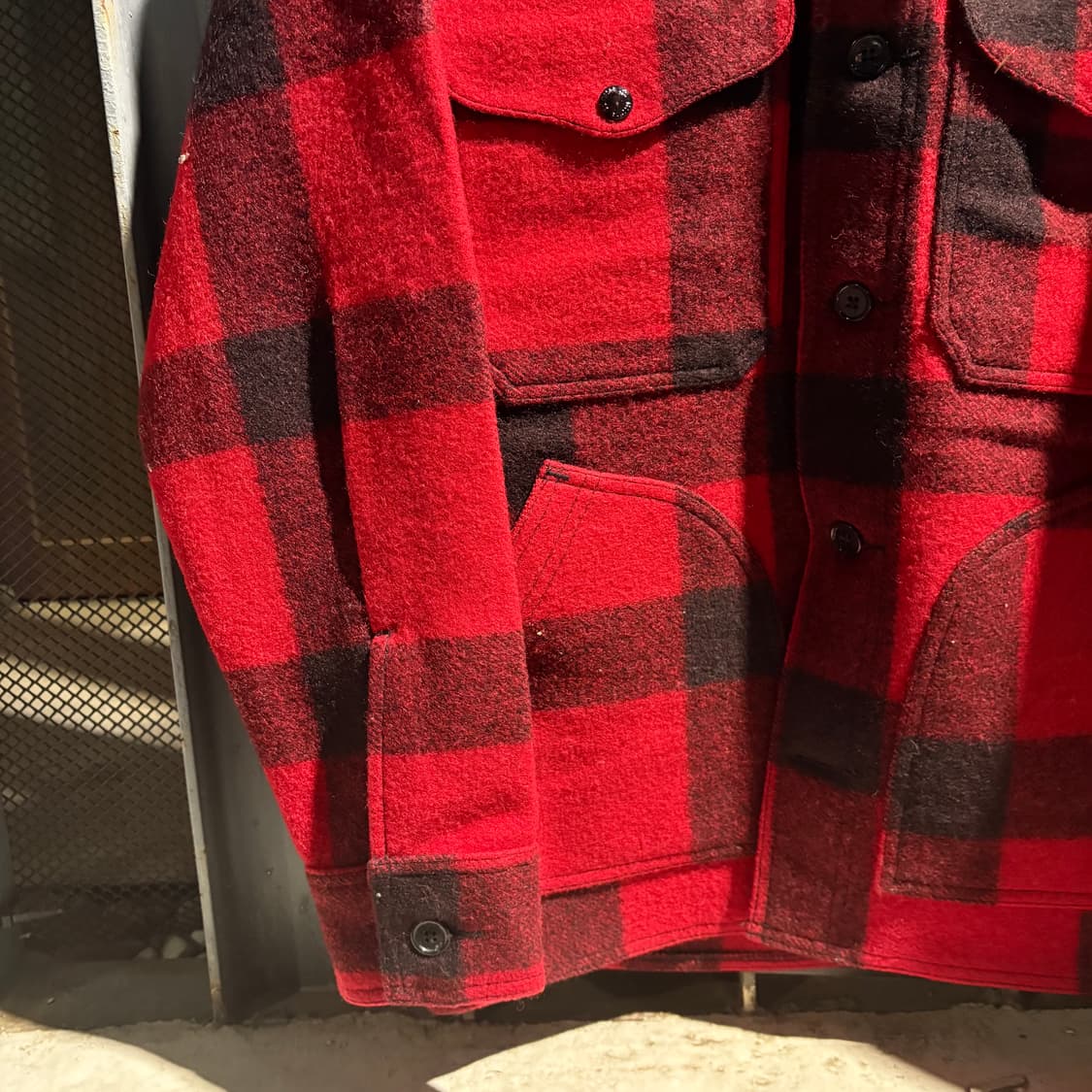 필슨 메키노 크루져 버팔로 체크 울 자켓 상품이미지5