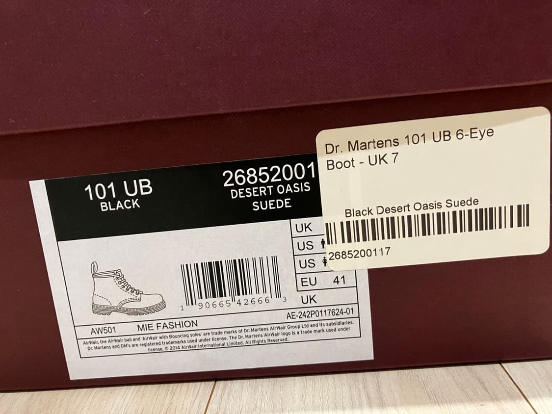 닥터마틴 스웨이드 부츠 상품이미지6