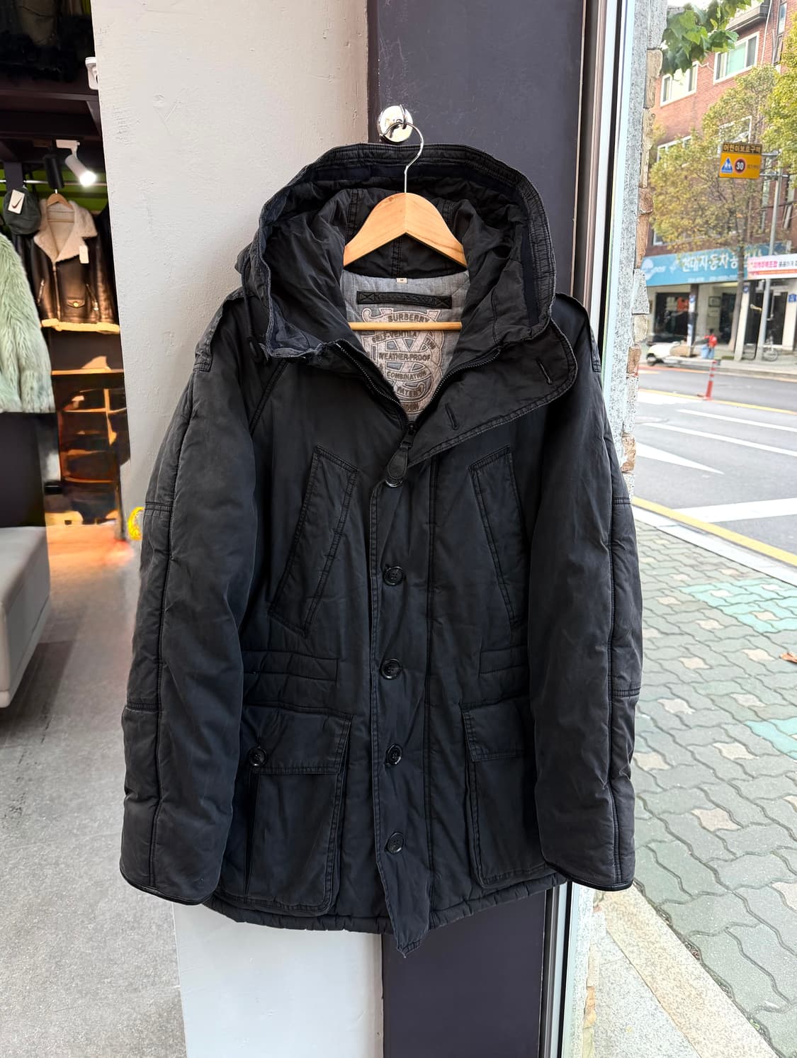 M/ 버버리 런던 워싱 더크 패딩점퍼 상품이미지2