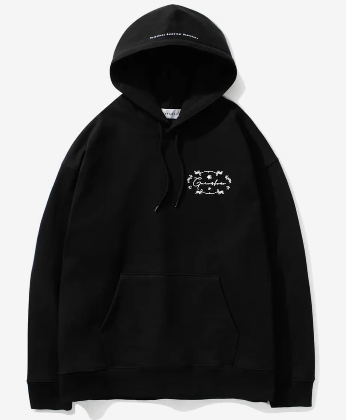 게인스보로 페이즐리 기모 후드티 상품이미지2