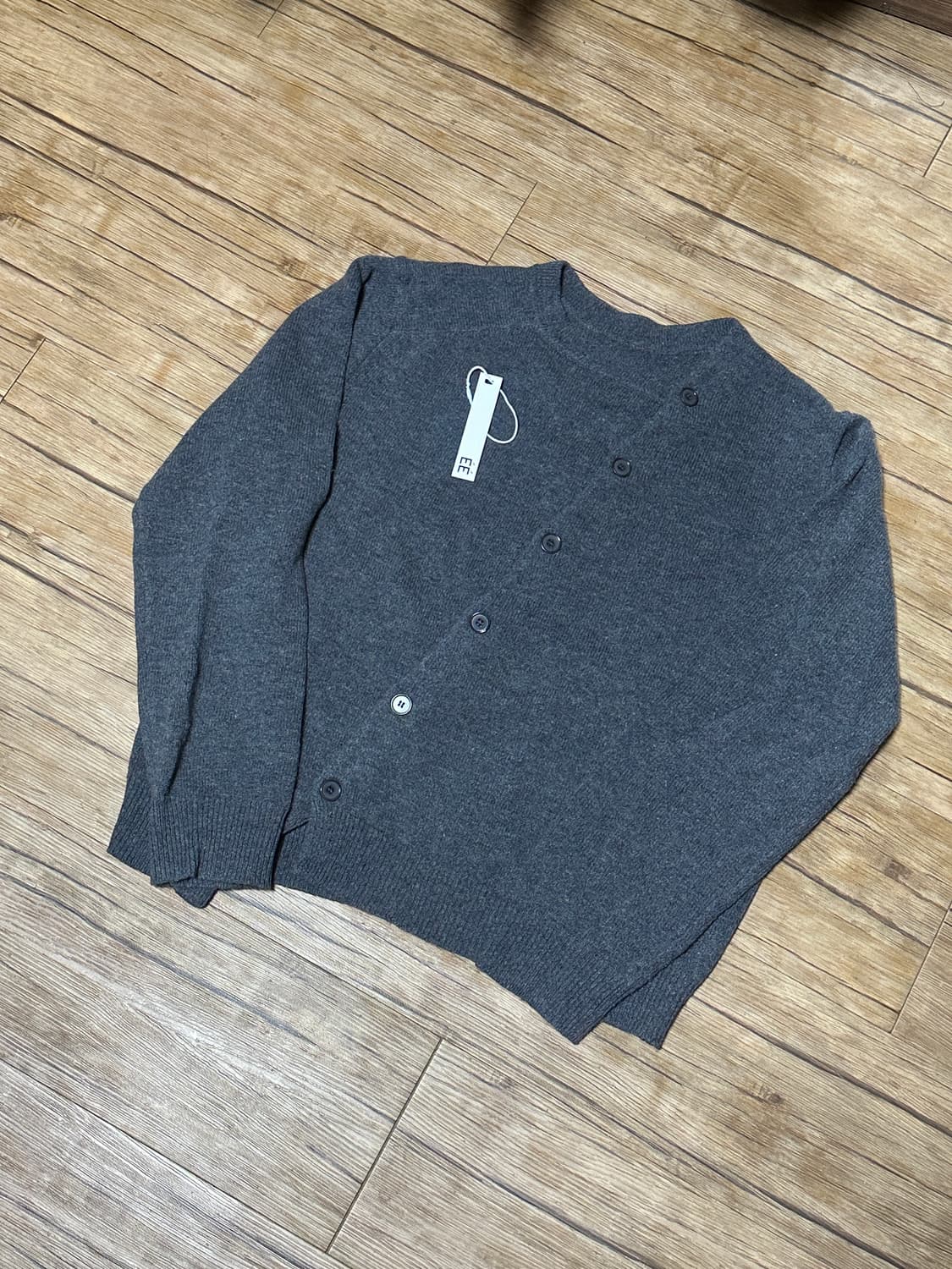 ee 가디건  2 WAY CARDIGAN GREY 상품이미지1