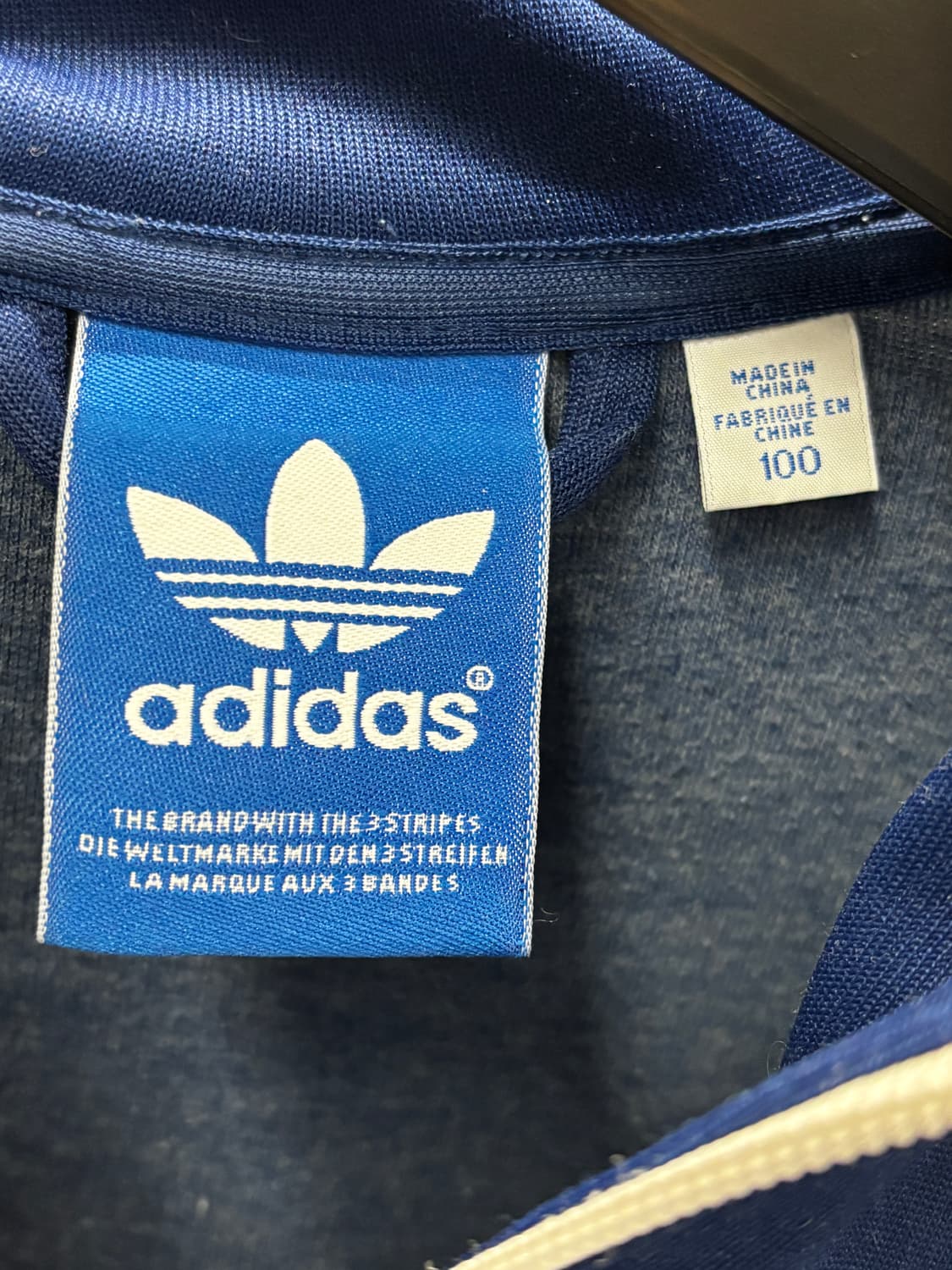 아디다스 빅로고 유로파 져지 블루 상품이미지4