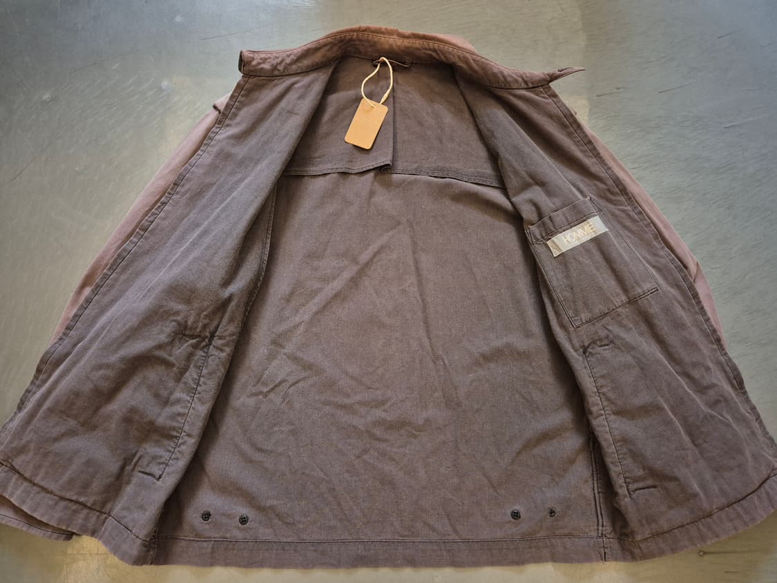 8~90s 꼼데가르송옴므 하드페이딩 밀리터리 자켓 상품이미지3