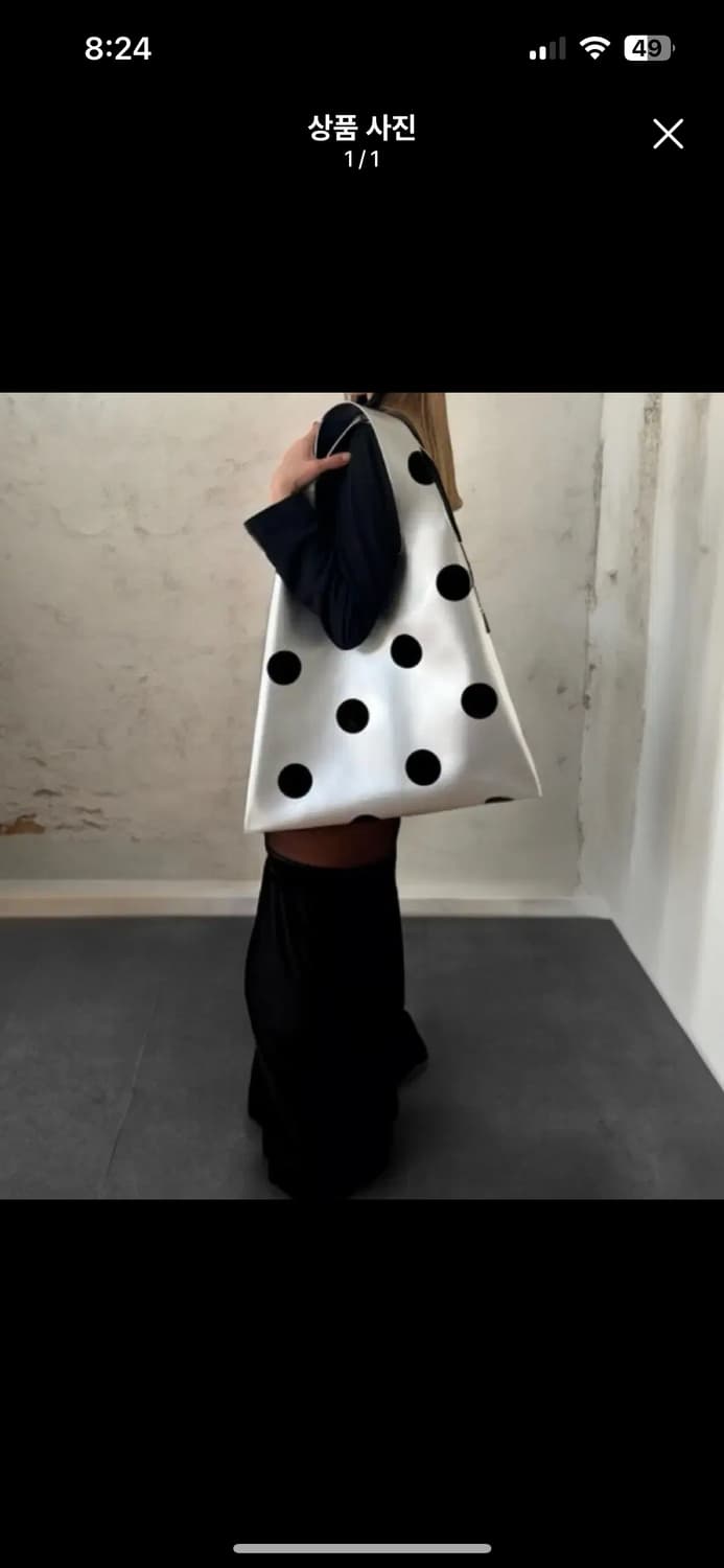 캐미컬스포츠 도트 빅 백  상품이미지1