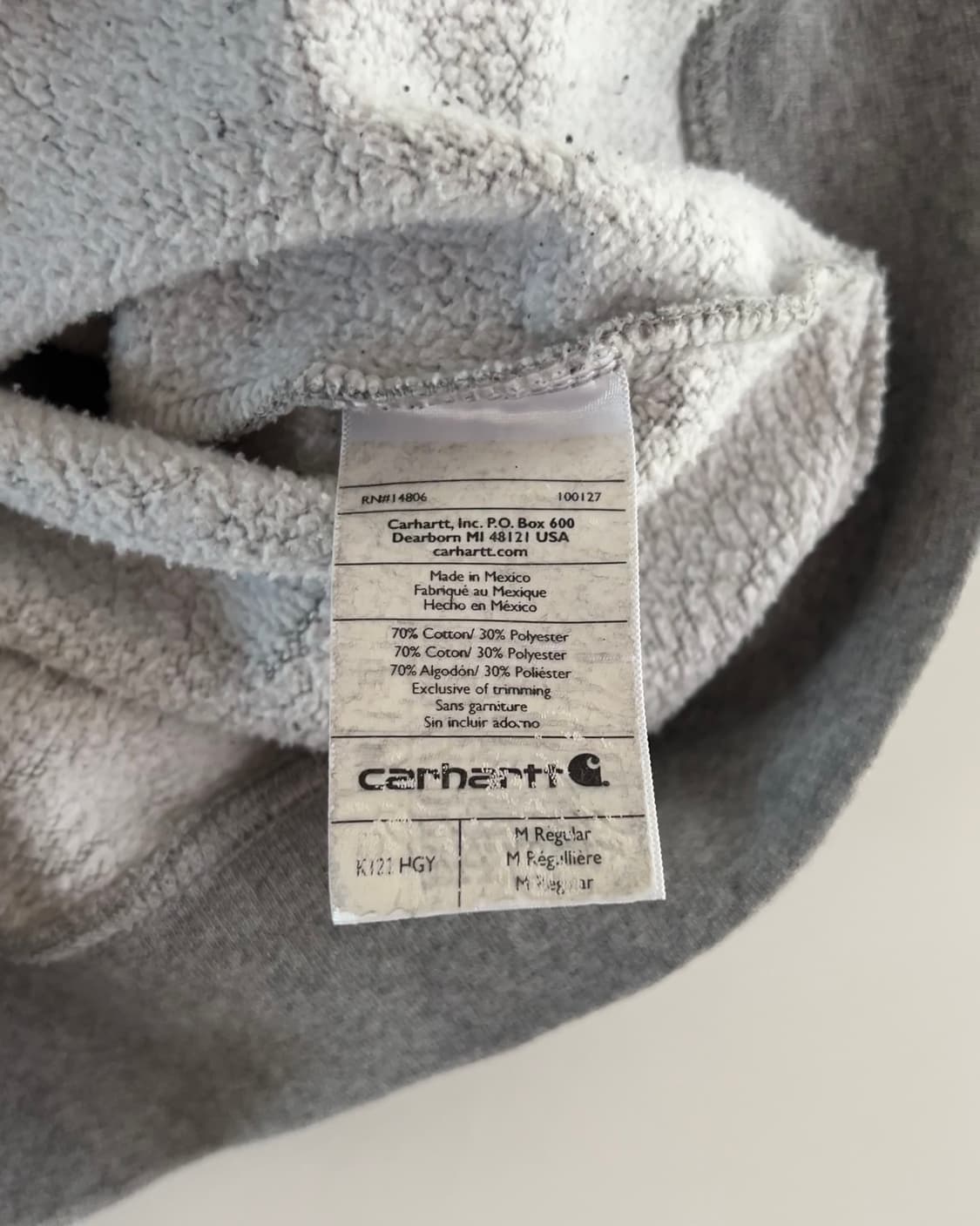 칼하트 후드집업 M 상품이미지6