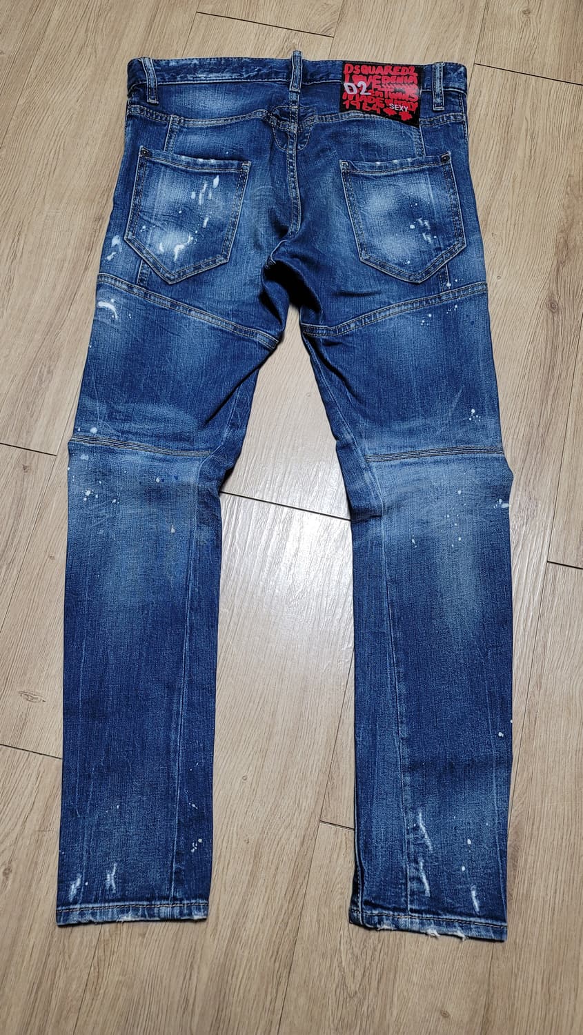 디스퀘어드 섹시 블랙래더패치 타이디바이커 74LB0970 EU44 상품이미지2