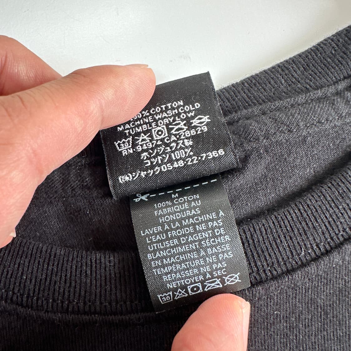 Stussy 스투시 블랙 8볼 체리 반팔티 상품이미지5
