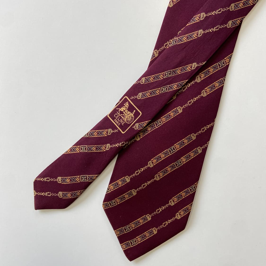 셀린느(celine) 모노그램 명품 정품 넥타이 상품이미지2