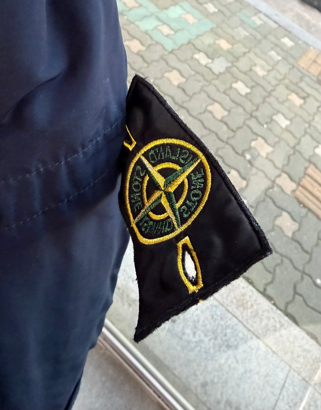 100/ 스톤아일랜드 마이크로 레펠 패딩 코트 상품이미지5