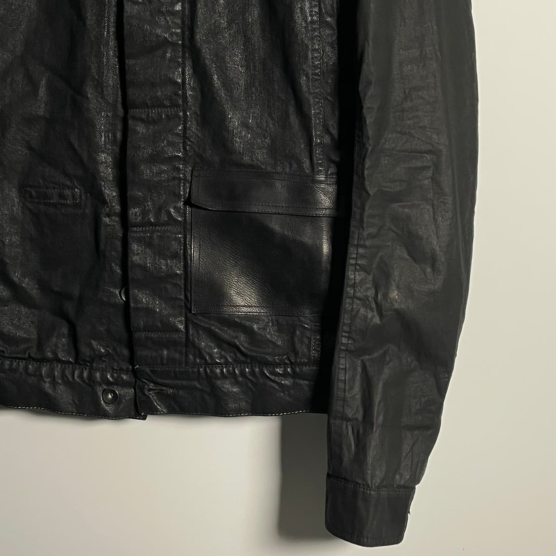 15ss 릭오웬스 다크쉐도우 레더포켓 코팅자켓 (on.74) 상품이미지5