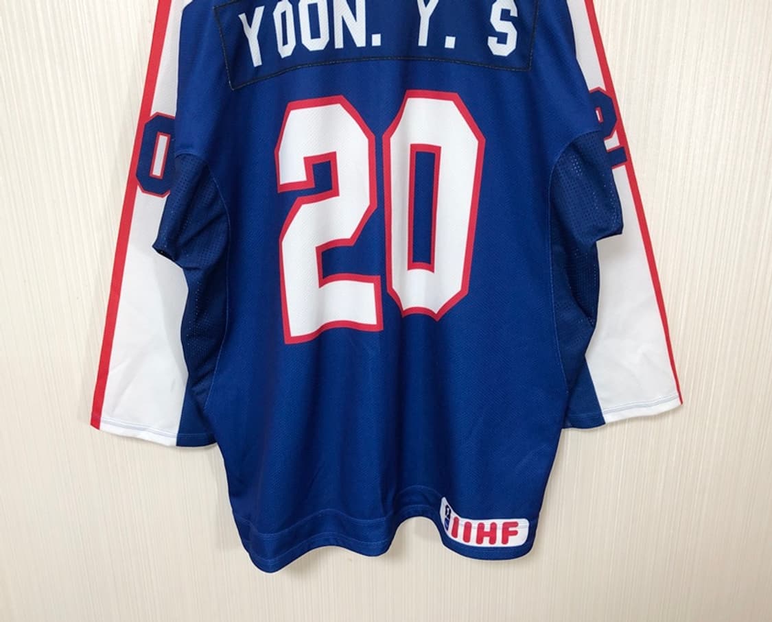 대한민국 아이스하키 국가대표 선수실착유니폼 XXL(원정) #20 상품이미지10