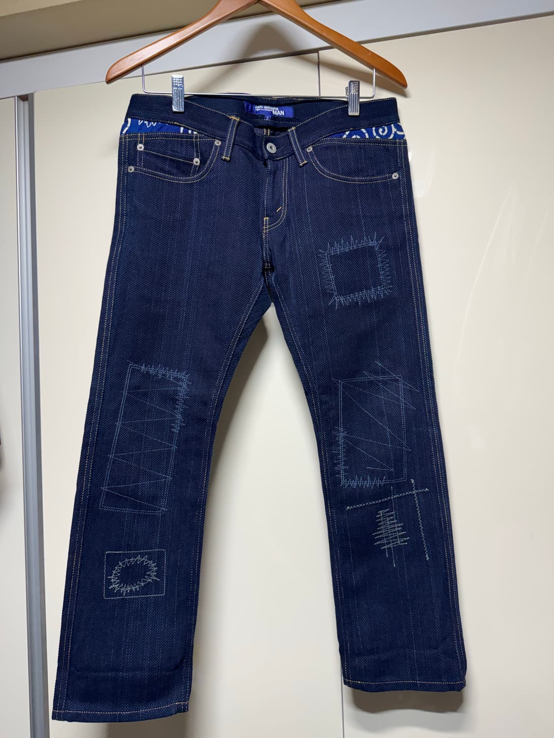 준야와타나베 15SS 사시코 팬츠 상품이미지1