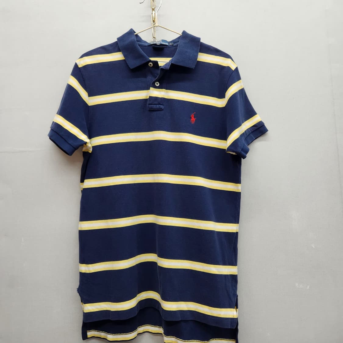 폴로랄프로렌 로고 스트라이프 반팔카라 L(M) 남여공용 상품이미지1