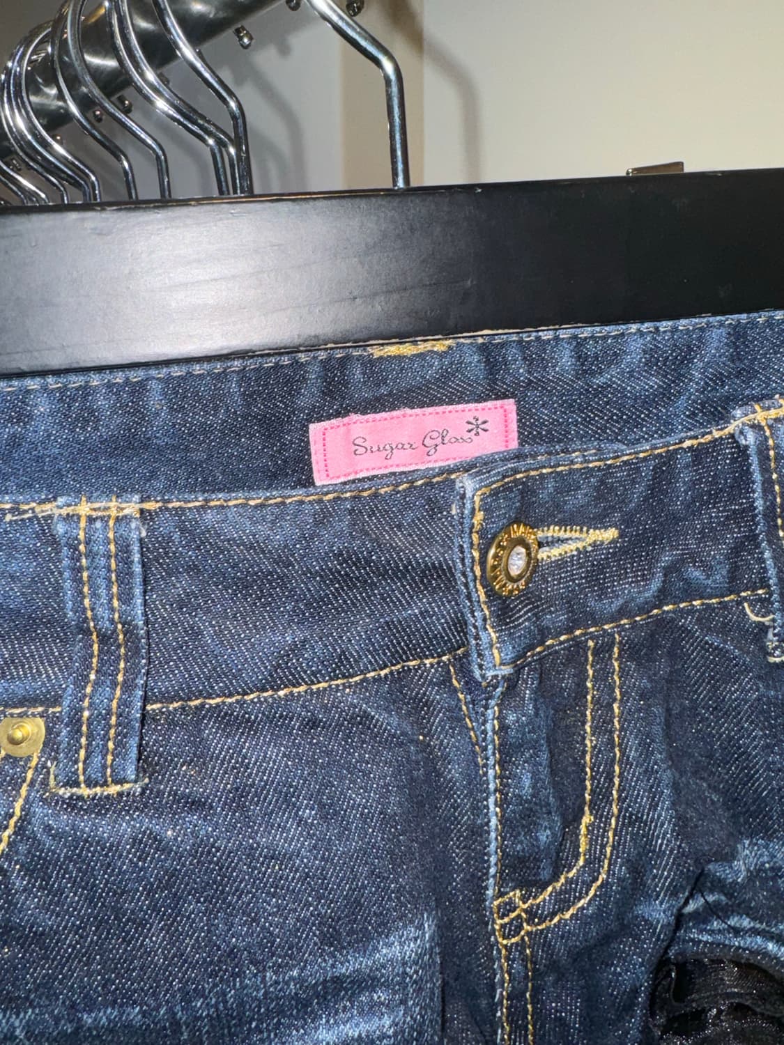 MA*RS SUGARGLOSS 프릴 데님 숏츠 상품이미지6