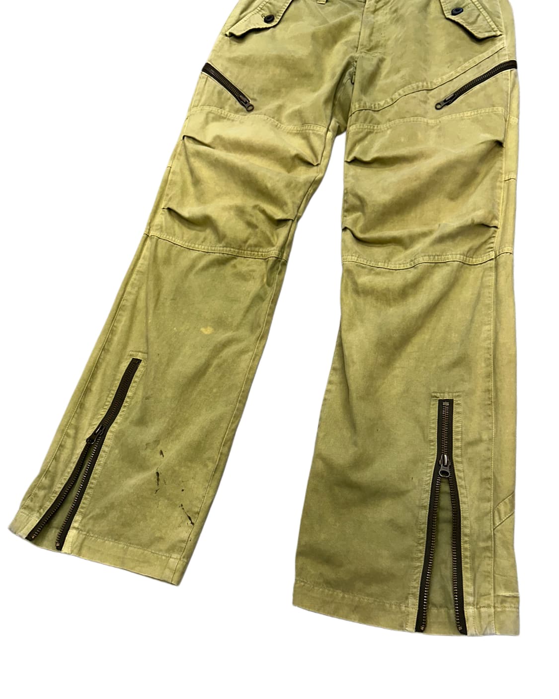 vintage fade green pants 상품이미지3
