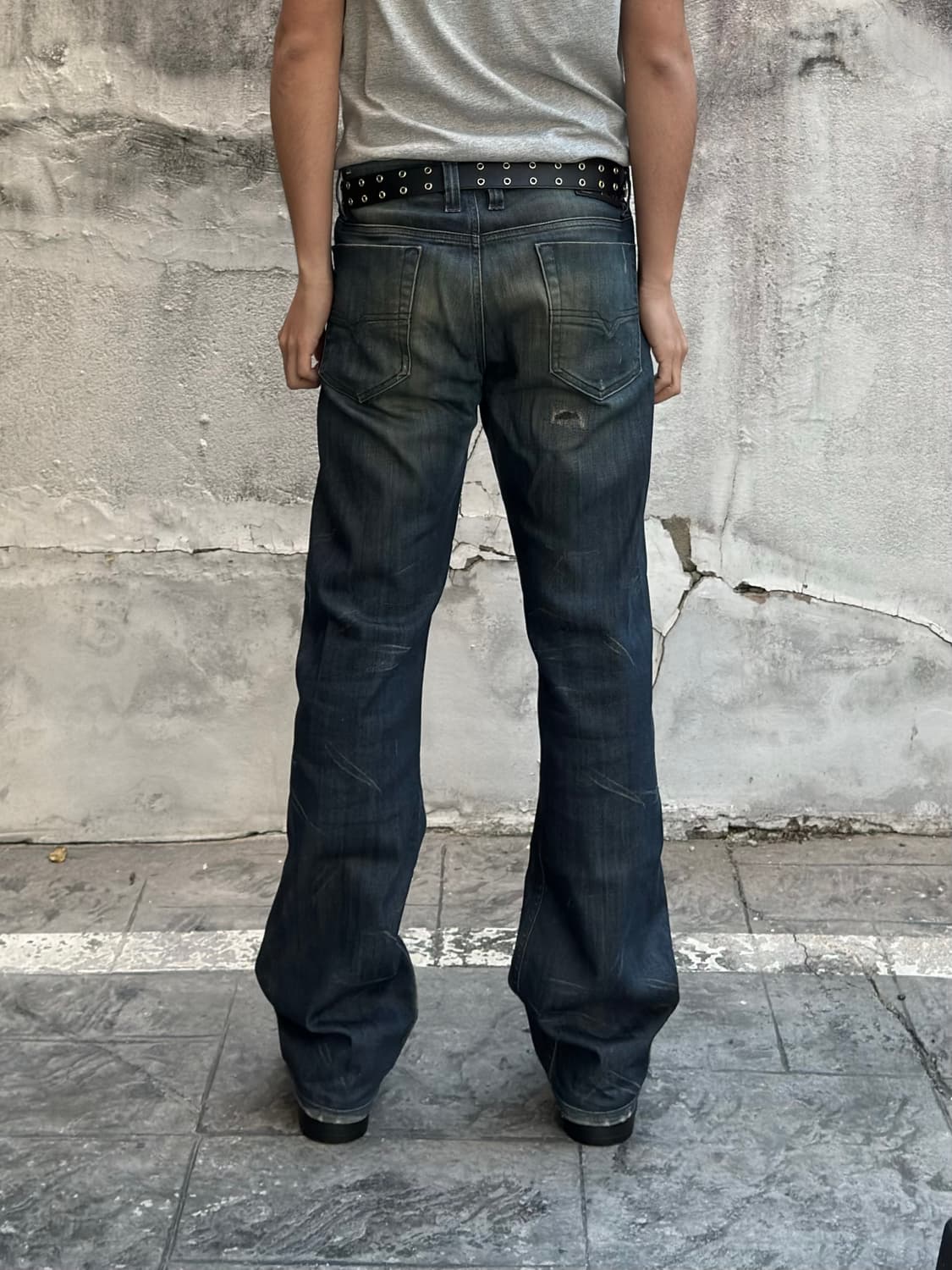 디젤 VIKER 플레어 데님 팬츠 상품이미지2