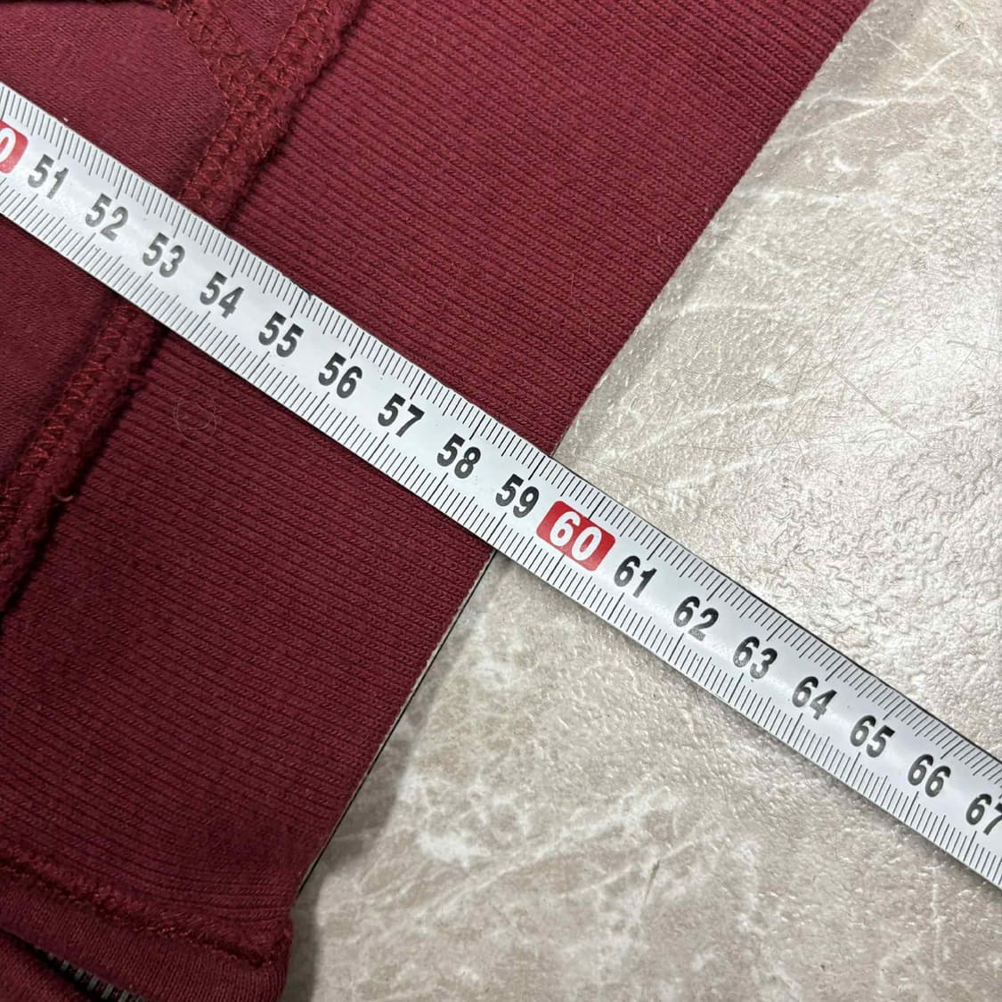 홀리스터 y2k 여리핏 버건디 걸즈 대장급 후드집업 희귀져지(M) 상품이미지7