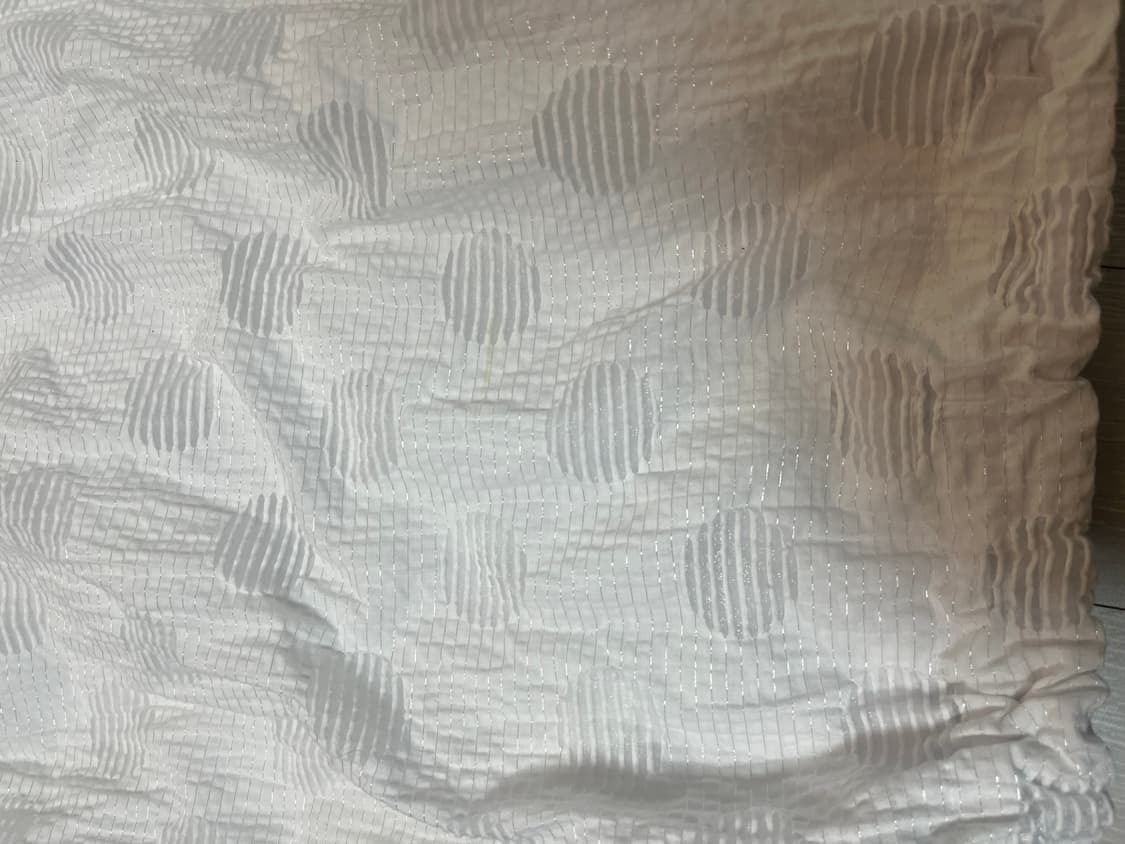 쿠키시 도트 자카드 스커트 화이트 상품이미지5