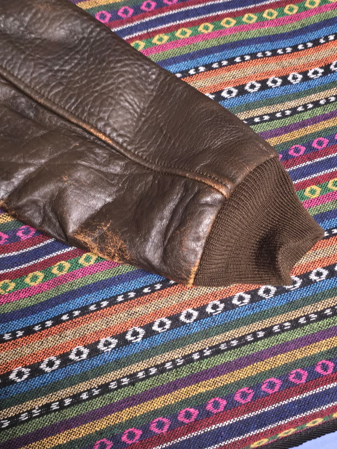 아비렉스 a-2 가죽자켓 상품이미지4